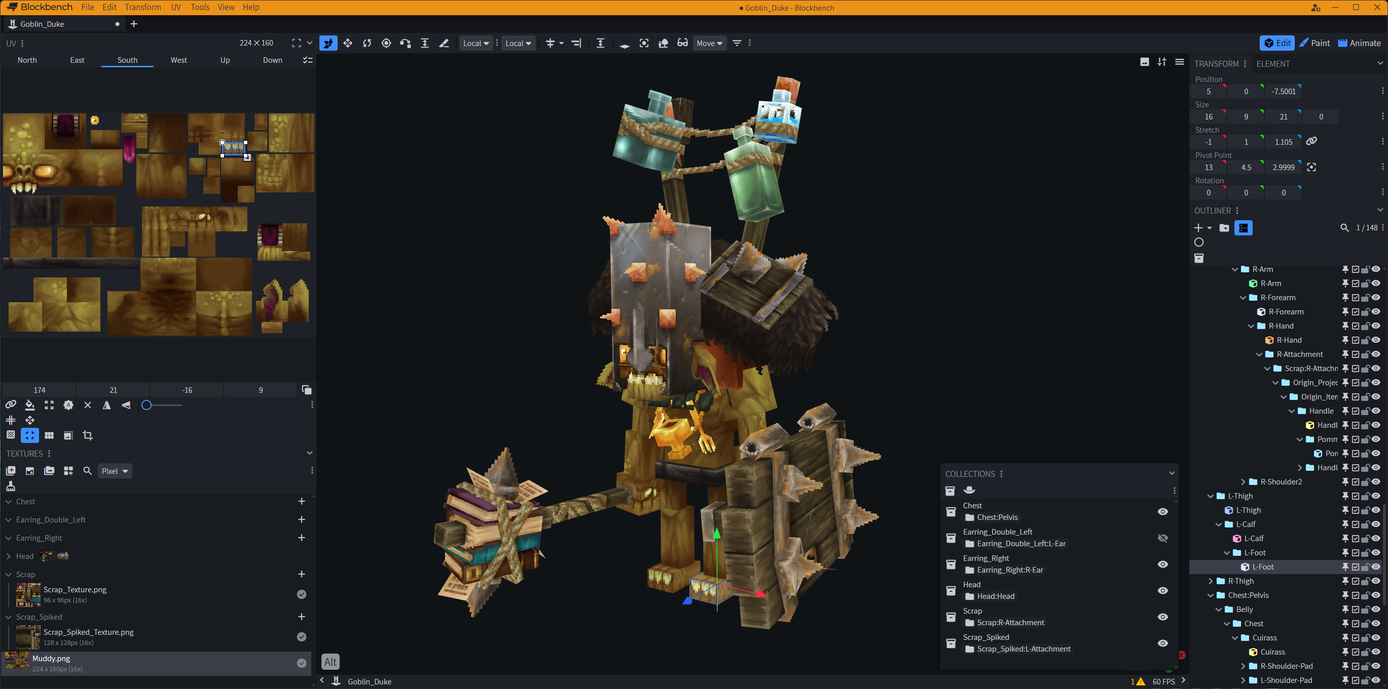 Hytale Model Maker Interface
